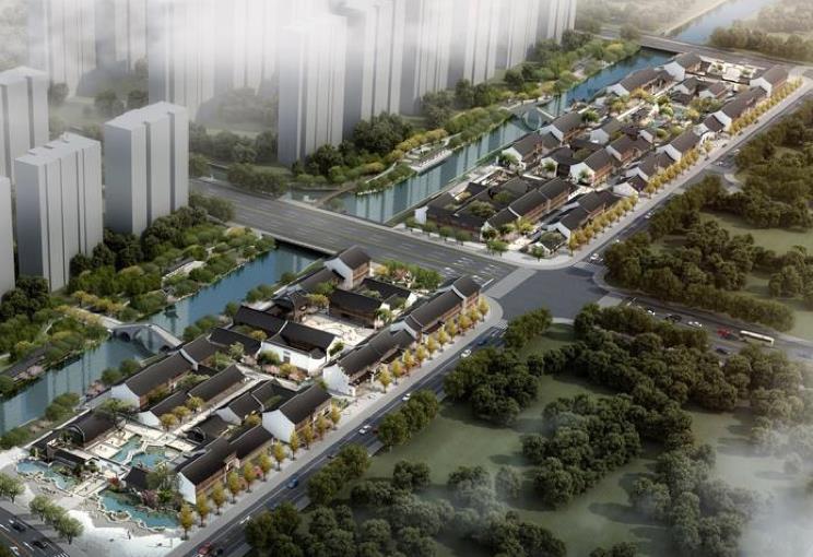 苏州街建成效果图